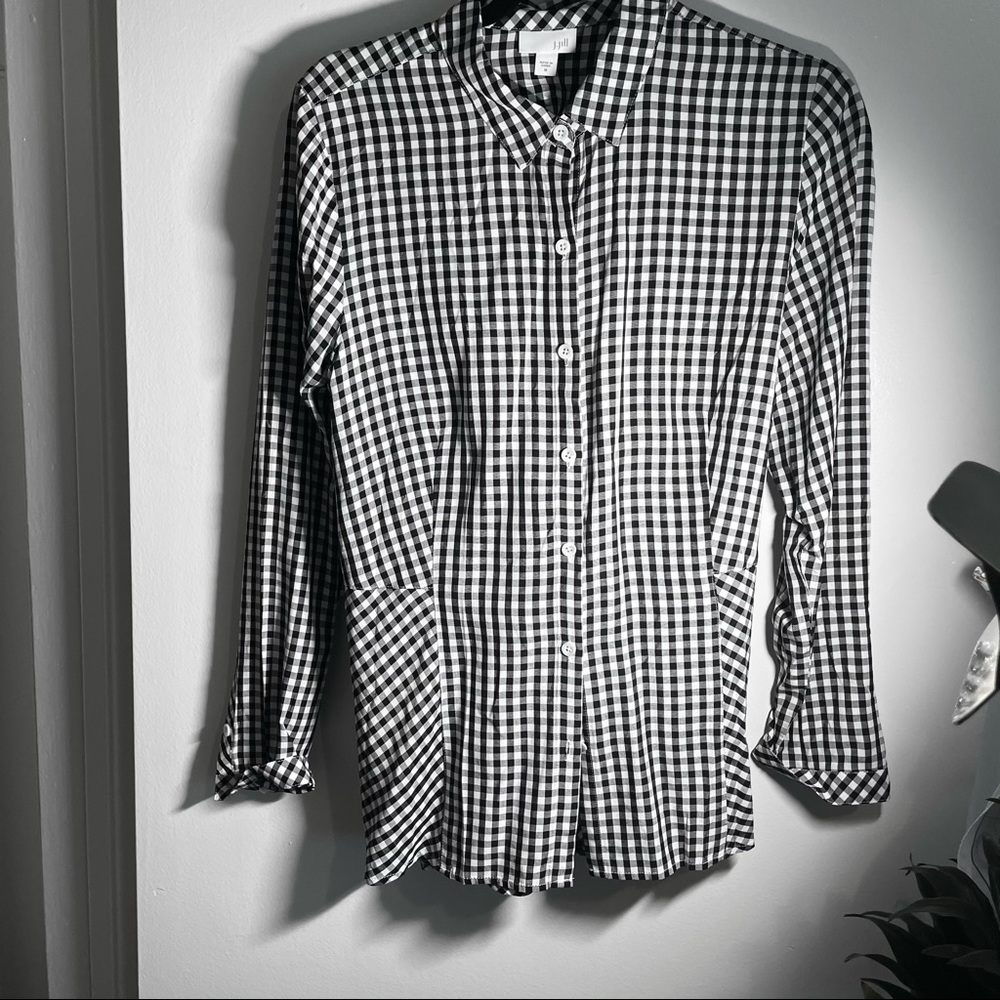 J Jill button down